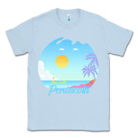 Dusty Blue pensacola t  shirt no place like pensacola t  shirt Classic Tee - linhVisuals