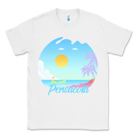 White pensacola t  shirt no place like pensacola t  shirt Classic Tee - linhVisuals