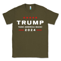 Army Green donald trump 2024 take america back election   the return sweatshirt Classic Tee - linhVisuals