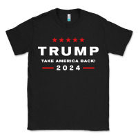 Black donald trump 2024 take america back election   the return sweatshirt Classic Tee - linhVisuals