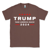 Chestnut donald trump 2024 take america back election   the return sweatshirt Classic Tee - linhVisuals