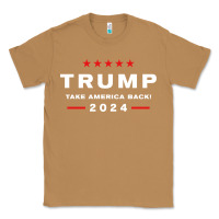 Toasted Coconut donald trump 2024 take america back election   the return sweatshirt Classic Tee - linhVisuals