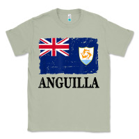 Matcha flag of anguilla   anguilla banner t shirt Classic Tee - linhVisuals
