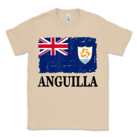 Mushroom flag of anguilla   anguilla banner t shirt Classic Tee - linhVisuals