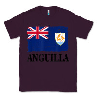 Plum flag of anguilla   anguilla banner t shirt Classic Tee - linhVisuals