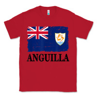 Red flag of anguilla   anguilla banner t shirt Classic Tee - linhVisuals
