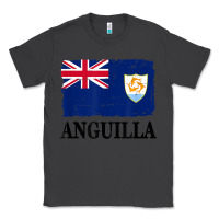 Smoke flag of anguilla   anguilla banner t shirt Classic Tee - linhVisuals