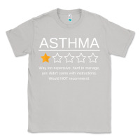 Moon Dust funny asthma awareness one star rating inhaler wheezy breath t shirt Classic Tee - linhVisuals