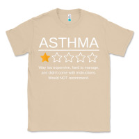 Mushroom funny asthma awareness one star rating inhaler wheezy breath t shirt Classic Tee - linhVisuals