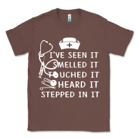 Chestnut nurse t  shirt nurse i've seen it smelled it touched it t  shirt Classic Tee - linhVisuals