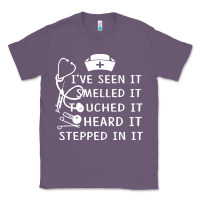 Lavender nurse t  shirt nurse i've seen it smelled it touched it t  shirt Classic Tee - linhVisuals