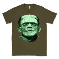 Army Green frankenstein monster classic horror flick t shirt Classic Tee - linhVisuals