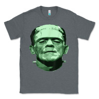 Charcoal Heather frankenstein monster classic horror flick t shirt Classic Tee - linhVisuals