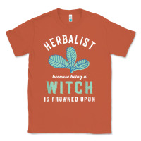 Copper funny herbalist because a witch is frowned upon herbalism t shirt Classic Tee - linhVisuals