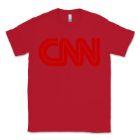 Red cnn Classic Tee - linhVisuals
