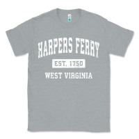 Heather Grey harpers ferry west virginia wv vintage established sports pullover hoo Classic Tee - linhVisuals