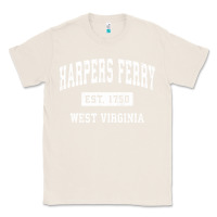 Natural harpers ferry west virginia wv vintage established sports pullover hoo Classic Tee - linhVisuals