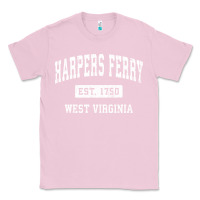 Bubblegum Pink harpers ferry west virginia wv vintage established sports pullover hoo Classic Tee - linhVisuals