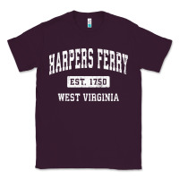 Plum harpers ferry west virginia wv vintage established sports pullover hoo Classic Tee - linhVisuals