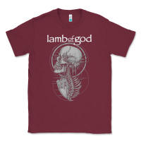 Burgundy lamb of god music concert Classic Tee - linhVisuals