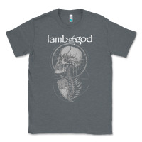 Charcoal Heather lamb of god music concert Classic Tee - linhVisuals