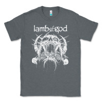 Charcoal Heather lamb of god music concert Classic Tee - linhVisuals