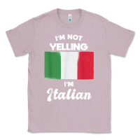 Lilac i'm not yelling i'm italian t shirt Classic Tee - linhVisuals