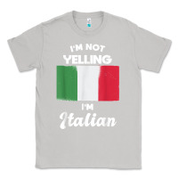 Moon Dust i'm not yelling i'm italian t shirt Classic Tee - linhVisuals