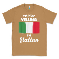 Toasted Coconut i'm not yelling i'm italian t shirt Classic Tee - linhVisuals