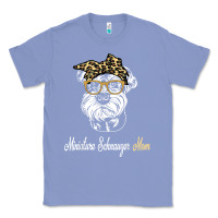 Colony Blue birthday and mother's day gift miniature schnauzer mom t shirt Classic Tee - linhVisuals