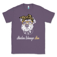 Lavender birthday and mother's day gift miniature schnauzer mom t shirt Classic Tee - linhVisuals