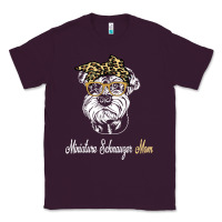 Plum birthday and mother's day gift miniature schnauzer mom t shirt Classic Tee - linhVisuals