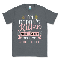 Charcoal Heather daddy's kitten ddlg littlespace daddy dom cgl t shirt Classic Tee - linhVisuals