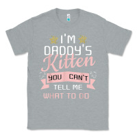 Heather Grey daddy's kitten ddlg littlespace daddy dom cgl t shirt Classic Tee - linhVisuals