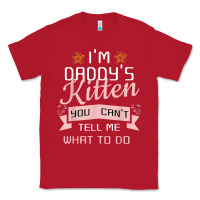 Red daddy's kitten ddlg littlespace daddy dom cgl t shirt Classic Tee - linhVisuals
