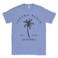 Colony Blue retro cool laguna beach california palm tree unique novelty sweatshirt Classic Tee - linhVisuals