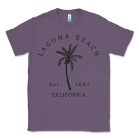 Lavender retro cool laguna beach california palm tree unique novelty sweatshirt Classic Tee - linhVisuals