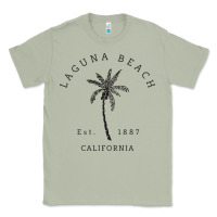Matcha retro cool laguna beach california palm tree unique novelty sweatshirt Classic Tee - linhVisuals