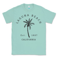 Seafoam retro cool laguna beach california palm tree unique novelty sweatshirt Classic Tee - linhVisuals