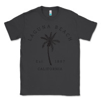 Smoke retro cool laguna beach california palm tree unique novelty sweatshirt Classic Tee - linhVisuals