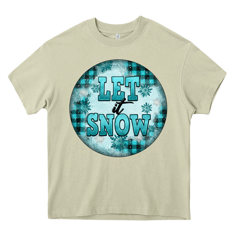 Let It Snow Heavy Core Tee by FaDigitalArtStudio | Teevron