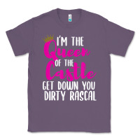 Lavender i’m the queen of the castle get down you dirty rascal t shirt Classic Tee - linhVisuals