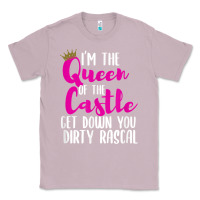 Lilac i’m the queen of the castle get down you dirty rascal t shirt Classic Tee - linhVisuals