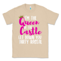 Mushroom i’m the queen of the castle get down you dirty rascal t shirt Classic Tee - linhVisuals