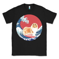 Rough Collie T  Shirt Rough Collie Gifts   Ocean Waves Surfing Rough C Classic Tee | Teevron