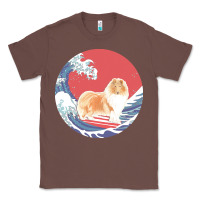 Chestnut rough collie t  shirt rough collie gifts   ocean waves surfing rough c Classic Tee - linhVisuals