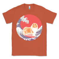 Copper rough collie t  shirt rough collie gifts   ocean waves surfing rough c Classic Tee - linhVisuals