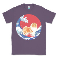 Lavender rough collie t  shirt rough collie gifts   ocean waves surfing rough c Classic Tee - linhVisuals