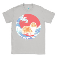 Moon Dust rough collie t  shirt rough collie gifts   ocean waves surfing rough c Classic Tee - linhVisuals
