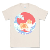 Natural rough collie t  shirt rough collie gifts   ocean waves surfing rough c Classic Tee - linhVisuals